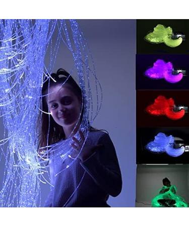 Playlearn Fibre Optic light Source 45W & 200 x 2mtr Optic Tails Sensory Tools - Buy Online on GoSupps.com