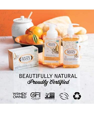 South of France Orange Blossom Honey Hand Wash | Moisturizing Liquid Soap with Mediterranean Sea Algae | 8 oz Pump Bottle - Pack of 6 - Buy Online on GoSupps.com