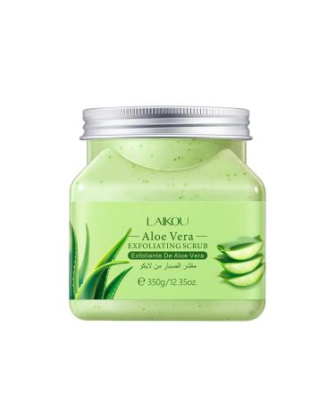 AKARY Organic Aloe Vera Exfoliating Scrub  Ultra Hydrating and Exfoliating Scrub for Nourishing Essential Body Care Moisturize  Helps with Acne  Cellulite  Dead Skin Scars - Buy Online on GoSupps.com