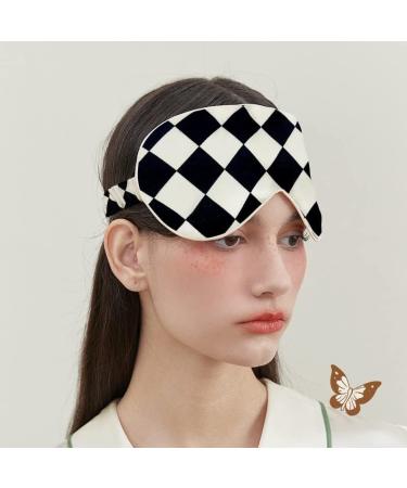 100% Silk Sleep Mask with Adjustable Strap | Super Soft Eye Mask for Ultimate Comfort and Sleep Aid | Squareblack Eusquareblack - Buy Online on GoSupps.com