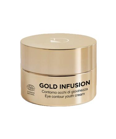 Diego dalla Palma Gold Infusion - Eye Contour Youth Skin Cream - Moisturizes  Smooths And Brightens Skin - Reduces The Look Of Wrinkles  Fine Lines  Dark Circles And Puffiness - 0.5 Oz