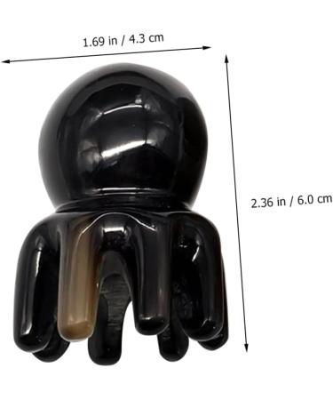 Buy Healvian Portable Massager - 2 Pcs Octopus Scalp Massager Comb Tool | Handmade Horn Cleaning Tool - International Shipping Available - Buy Online on GoSupps.com