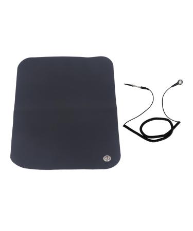 Ground mat computer mouse pad connect to the earth again EMF recovery 24.9 x 30 cm ground mouse pad grounding mouse pad improved sleep inflammation energy