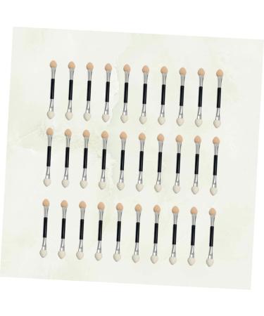 Beavorty Makeup Tools 50pcs Ladies Suits Dual Sides Eyeshadow Brush Women Eyeshadow Brush Cosmetic Brush Double Sided Miss 7.5X0.5cm As Shown - Buy Online on GoSupps.com