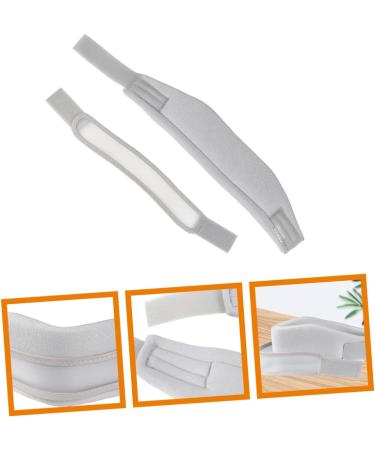 Adjustable Healeved Neck Collar & Sponge Bandage for Sleep - Soft Neck Support Foam Pillow in Gray - Buy Online on GoSupps.com