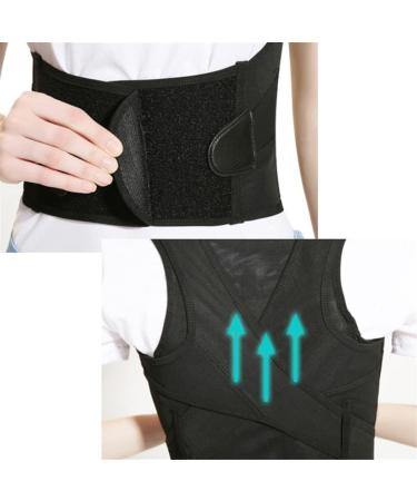 Posture Corrector Back Posture Brace Clavicle Support Stop Slouching and Hunching Adjustable Back Trainer Made in - Buy Online on GoSupps.com