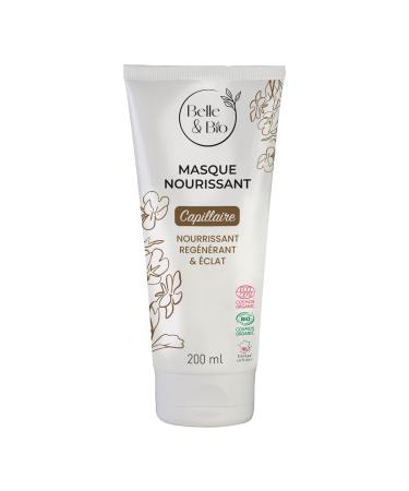 Belle&Bio - Nourishing Hair Mask with 5 oils and patented active ingredient Certified Organic 200 ml -