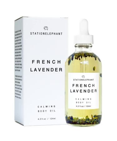 LAVENDER CALMING BODY OIL| All Natural Vegan Moisturizer| SPA Massage Oil| Selfcare| Selflove| Gift for her| Cruelty Free| Made in USA