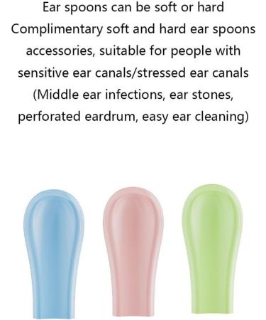 2023 Ear Cleaner with Camera - 1920P HD Ear Wax Removal Tool | Soft Silicone Ear Spoon 6 LED Lights Compatible with iPhone & Android - Black/White - Buy Online on GoSupps.com