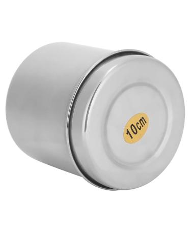 Weikeya WattageBausch-Glas stainless steel Durable Wattage Book container Cotton swab holder Wattstabchen Storing box not easy to deform for beauty salon
