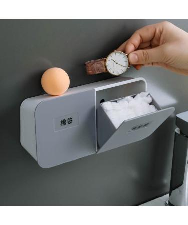 Verdant Touch 360 Degree Rotating Lipstick Wall Mount Holder, Black