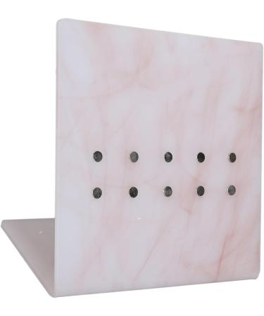 Eyelash Tweezers Holder Portable Tweezer Display Stand Lightweight Acrylic Multifunctional Scratch Resistant for Salon Use (PINK) - Buy Online on GoSupps.com