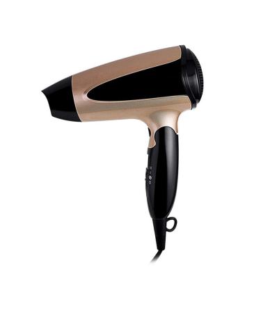 Professional Tourmaline Hair Dryer Negative Ionic Salon Hair Blow Dryer Dc Motor Light Weight Low Noise Hair Dryers with Diffuser Colour:Black Gold Silver White/Gold