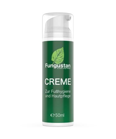 Fungan foot cream for foot care (1 x 50 ml each) - moisture cream & foot cream with urea in the practical dosing dispenser 50 g (1 Pack)