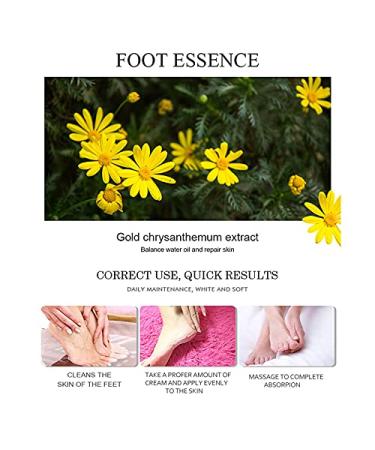 Whitening Foot Care Cream Heel Repair & Brightening Lotion for Dry Cracked Feet | Smoothing & Moisturizing Hand & Nail Cream - Buy Online on GoSupps.com