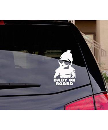 Baby on Board Carlos Funny Bumper Sticker Decal for Car Windows - Safety Caution Sign - Buy Online on GoSupps.com