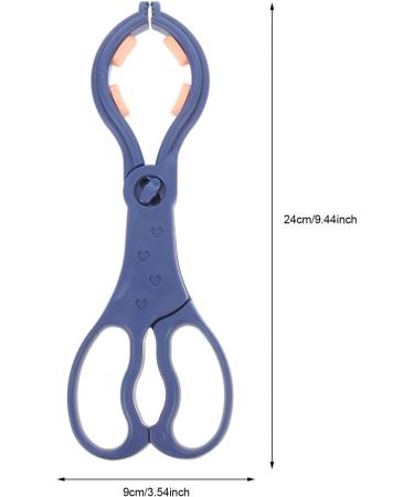 DOITOOL 2pcs Baby Bottle Holder Scissor - Anti-Slip Feeder Clamp | High Temperature Resistant Pacifier Tong | Assorted Color - Buy Online on GoSupps.com