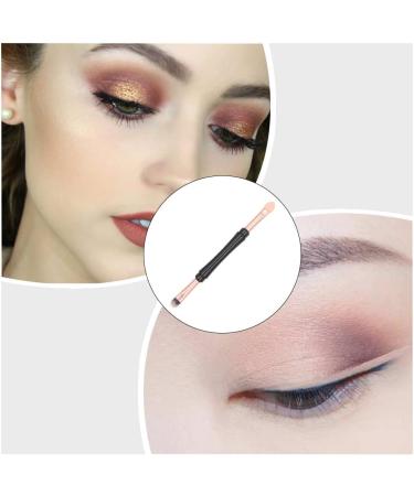 Eyeshadow Brush Double Ended Eye Makeup Brush with Protective Cap Soft Eye Brush for Women and Girls with Daily Eye Make-up - Buy Online on GoSupps.com