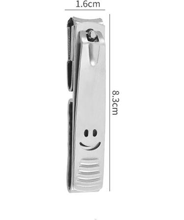 UNbit Nail Clipper Rotary Nail Clippers 360-degree Stainless Steel Smiley Face Nail Clippers Large Adult Nail Clippers Manicure Tools - Buy Online on GoSupps.com