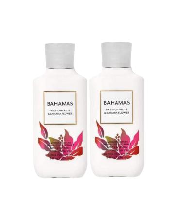 Set of 2 Bath and Body Works Bahamas Passionfruit Banana Flower Lotion - 8 oz Full Size | International Shipping Available - Buy Online on GoSupps.com