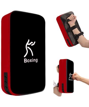 LuiceABC Karate Taekwondo Boxing Pad Soft Adjustable Kicking Punching Shield Durable Training Pad for Boxing and Material Arts Training Black
