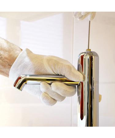 SANCNEE 12 Pairs Moisturizing Gloves for Dry Hands & Eczema - Soft White 100% Cotton - Medium (12 Pair) - Buy Online on GoSupps.com