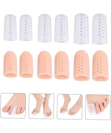 FRCOLOR 6 Pairs Thumb Sheath Anti-Wear Protector Guards Bunion Caps Hallux Valgus Protector Pads - Buy Online on GoSupps.com