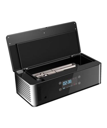 Insulin Refrigerated Box V-Type Refrigeration Portable Small Household Car Medicine Interferon USB Charging Refrigerator for Travel Home Aircraft Black