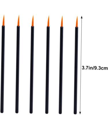 Healeved 200 pcs Makeup Point Disposable Cosmetic Lip Applicator Tool Gloss Fine Eyeliner Wands Brush - Buy Online on GoSupps.com