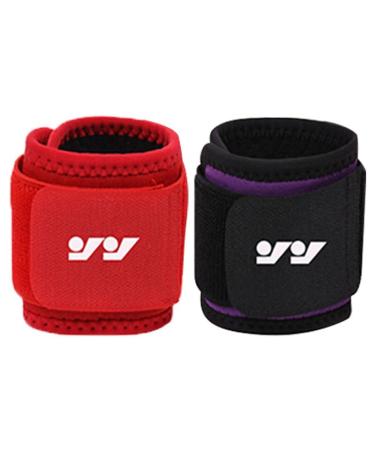 Heavy Duty Adjustable Wrist Support Brace - 2PCS Nonslip Stretchy Wrap for Sprains | Professional Quality - Buy Online on GoSupps.com