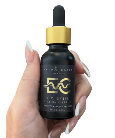 Intoxicated Cosmetics E.C. Dysis Serum 30ml - Anti-Aging & Brightening Vitamin C and E Serum for All Skin Types - Buy Online on GoSupps.com