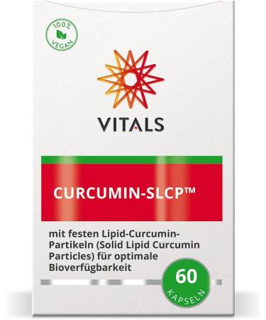 Vital Curcumin SLCP - 60 Vegan Capsules for Optimal Bioavailability & Anti-Inflammatory Support | Shop Internationally - Buy Online on GoSupps.com