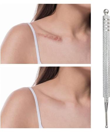 Buy Acupressure Pen - Meridian Pencil Massage Tool | Stainless Steel Acupuncture Stick for Scar Care | 10 cm 2/5 mm Ball - Fast International Shipping - Buy Online on GoSupps.com