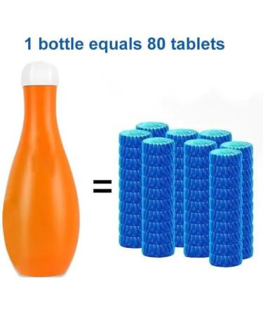 Bowling Blue Bubble Toilet Bowl Cleaner Automatic Long-Lasting Toilet Bowl Cleaner in Bottle Bathroom Toilet Tank Cleaner for About 6 Months' Supply (3 Bottles) - Buy Online on GoSupps.com