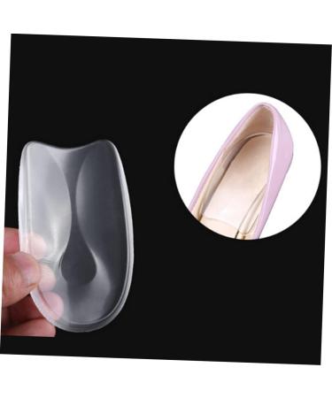 FRCOLOR U Shape Heel Pads - Transparent Cushion Insoles for High Heels | Plantar Support & Comfort - Buy Online on GoSupps.com
