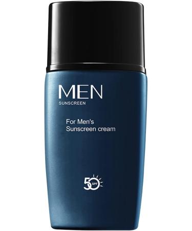 Men's Non-Greasy Refreshing Moisturizing Sunscreen - Dark Blue One Size - Buy Online on GoSupps.com