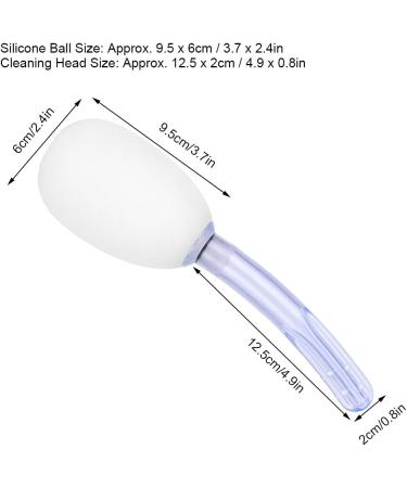 150ml Silicone Anal Shower Enema for Women | Reusable Vaginal Cleaner - White Silicone Ball Design - Buy Online on GoSupps.com