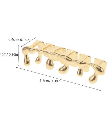 FOMIYES Teardrop Grill Cap Lower Teeth Drop Caps Tooth Hiphop Caps Dropper Teeth Cap Accessories For Oral Teeth Decoration - Buy Online on GoSupps.com