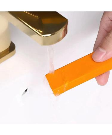 dinio 4Pcs Easy Limescale Eraser Bathroom Glass Rust Remover Rubber Stainless Steel Decontamination Brush Kitchen Toilet Rust Brush Household Kitchen Cleaning Tools - Buy Online on GoSupps.com