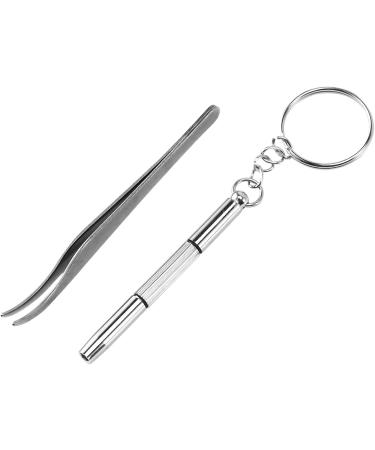 Nudeg Eyeglass Repair Kit | Sunglasses Repair with Nose Pads Screws Screwdriver & Tweezers - Perfect for Watches Clocks & Glasses - Buy Online on GoSupps.com