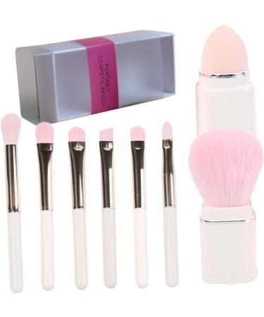 Beavorty 3 Sets Makeup Brush Set Sponge Brow Brush Facial Kit Eye Shadow Brush Eye Shadows Brush Make up Brush Makeup Brush for Girls Cosmetics Brush White Travel Tool Artificial Fiber Face - Buy Online on GoSupps.com