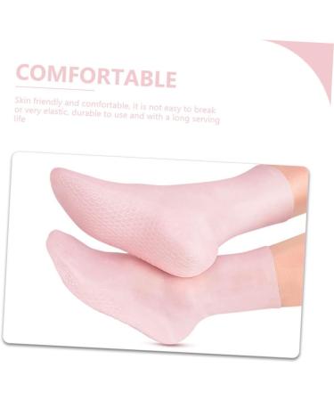 minkissy 2 Pairs Moisturizing Socks Beach Socks Moisturizing Foot Cover Foot for Dry Cracked Feet Spa Day Cuticles Socks Gloves Womens Glives Dry Feet Socks Dry Skin Sebs Damping Girl - Buy Online on GoSupps.com