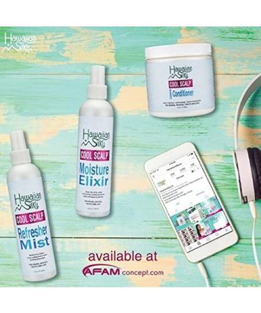 Hawaiian Silky Cool Scalp Refresher Mist 8 fl oz | Hydrating Hair Care for All Hair Types | International Shipping Available - Buy Online on GoSupps.com