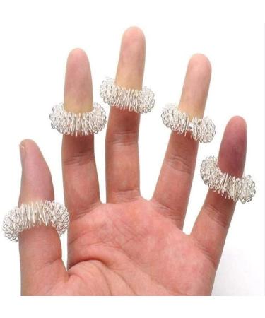 Acupressure Pain Relief Yubi Lax Germa Finger Roller & 5 Sujok Ring Massagers - Shop Internationally for Ultimate Comfort - Buy Online on GoSupps.com