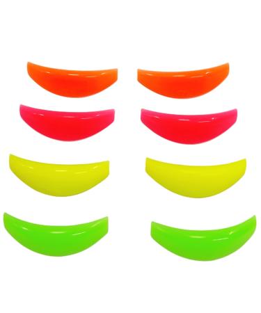 Lash Lift Pad Mix Size Reusable Eyelash Lifting Pads Quick Lami Lamination Roller Perfectly Curled Lashes with Smooth Perm Rods Easy Lash Perming Shields at Home & in Salon-100 Application Lash Shield