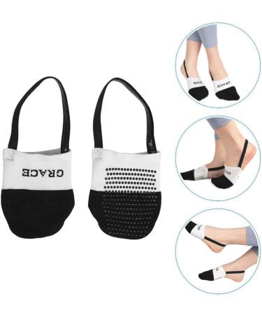 FOMIYES Yoga Socks - Invisible Toe Liners & High Heel Forefoot Pads for Men - Anti-Drop Metatarsal Support - Buy Online on GoSupps.com