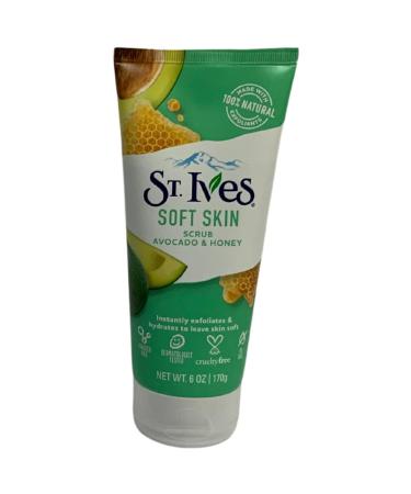 St. Ives Soft Skin Scrub Avocado & Honey 6 oz (170 g)