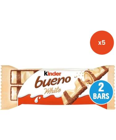  Vandeca Kinder Bueno party box: Bueno milk chocolate (15 pieces) & Bueno white (5 pieces) - 860g - Buy Online on GoSupps.com