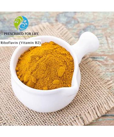Riboflavin 5 Phosphate Powder - Vegan B2 Supplement for Hair, Skin & Nails | Gluten Free, Non-GMO, Kosher | 2 oz (56g) Pack - Buy Online on GoSupps.com