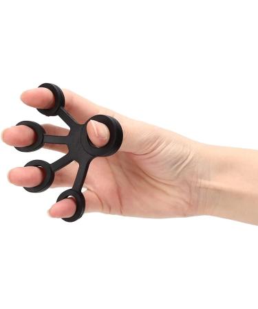 Finger Trainer Hand Strength Training Ring Expander Finger Pull Black - Buy Online on GoSupps.com